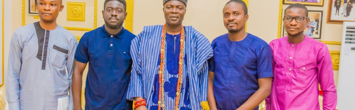GOLPRONET Visits Oba Oyelude Makama, The Olowu of Owu Kuta